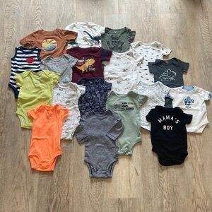 Assortment of 18 Onesies